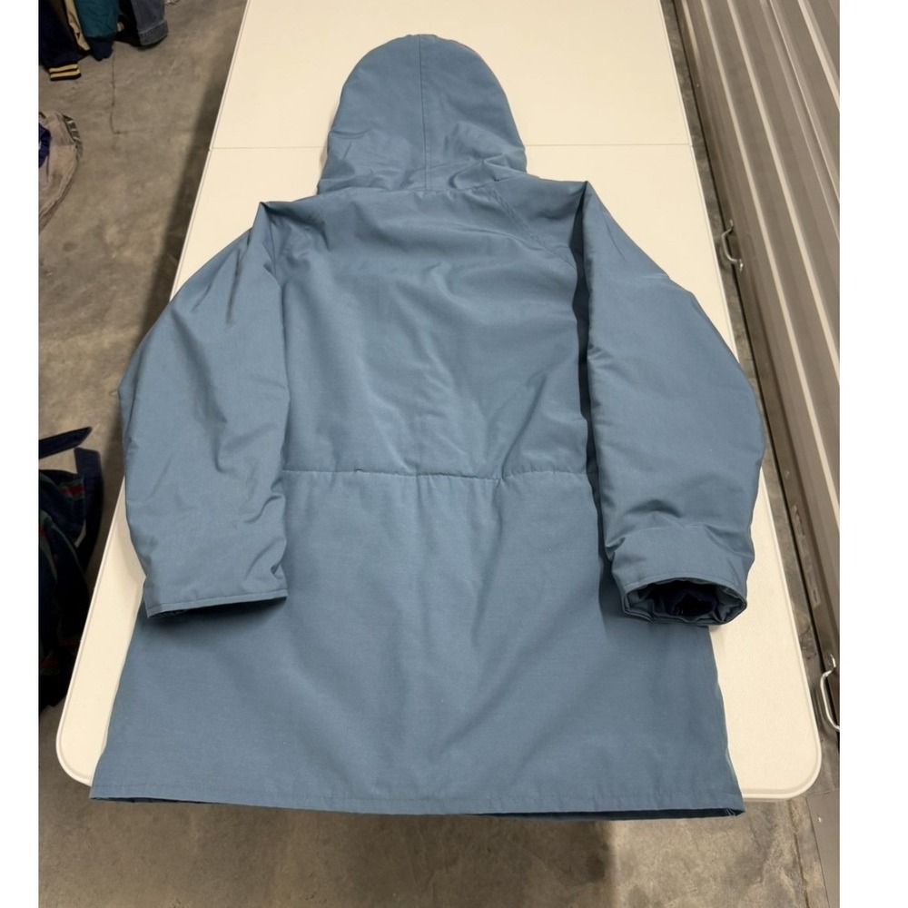Vintage Frostline Kit Mountain Parka Blue Hooded Jacket Broomfield Colorado - Picture 4 of 4